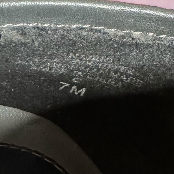 Nine West NATRIO Gray Color Block High Heel Leather Pumps Sz 7 M - Picture 7 of 7